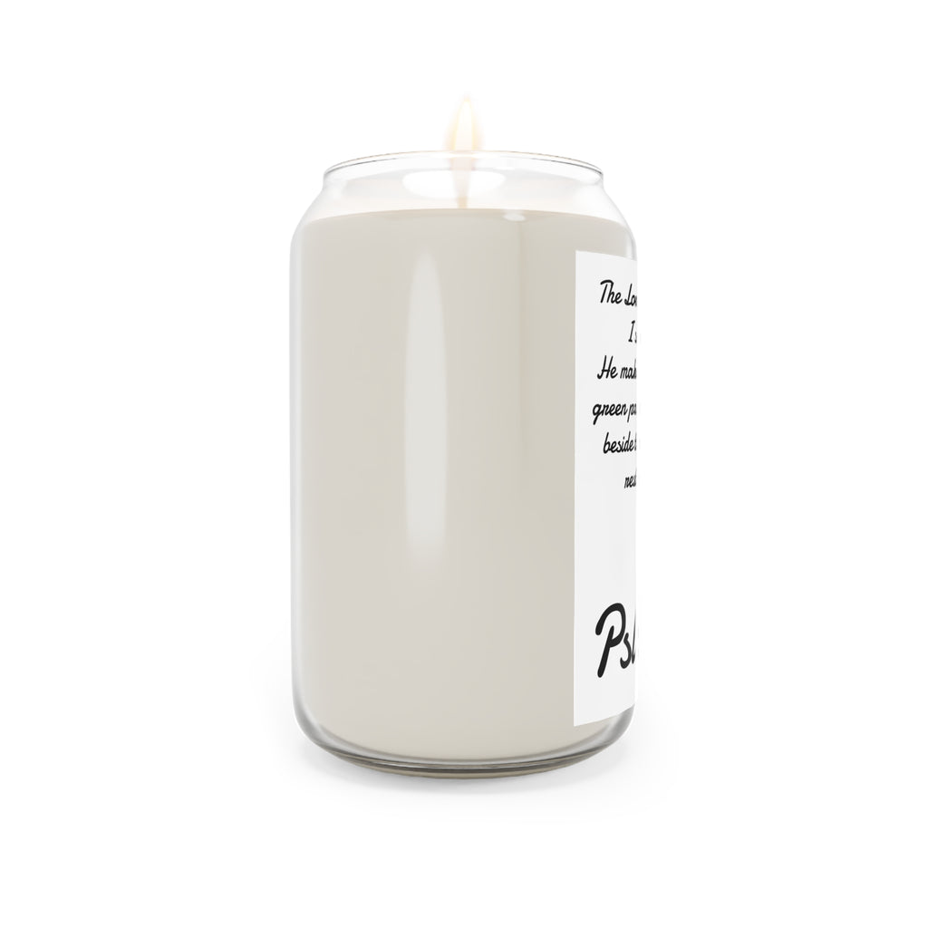 Psalm 23 Scripture Candle Scented Soy Candle | Vanilla Bean, Comfort Spice, Sea Breeze