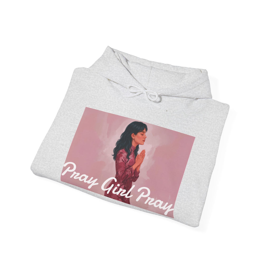 Pray Girl Prayer Hoodie | Faith Graphic Sweatshirt (4 Colors Available)