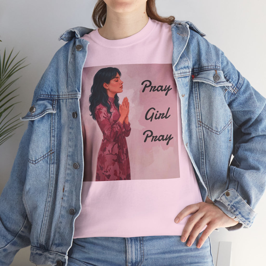 Pray Girl Pray Faith Graphic Tee (4 Colors Available)