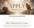 Digital Download- APPLY Faith in Prayer Devotional Guide